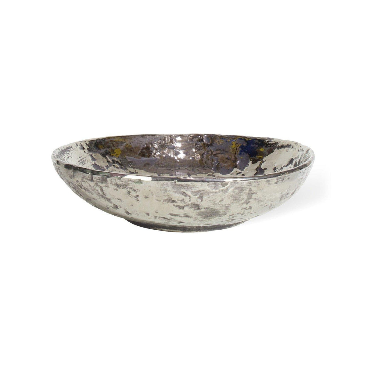 LUXURY Schale, 41/11 cm, Antik-Chrom – Kingplanters