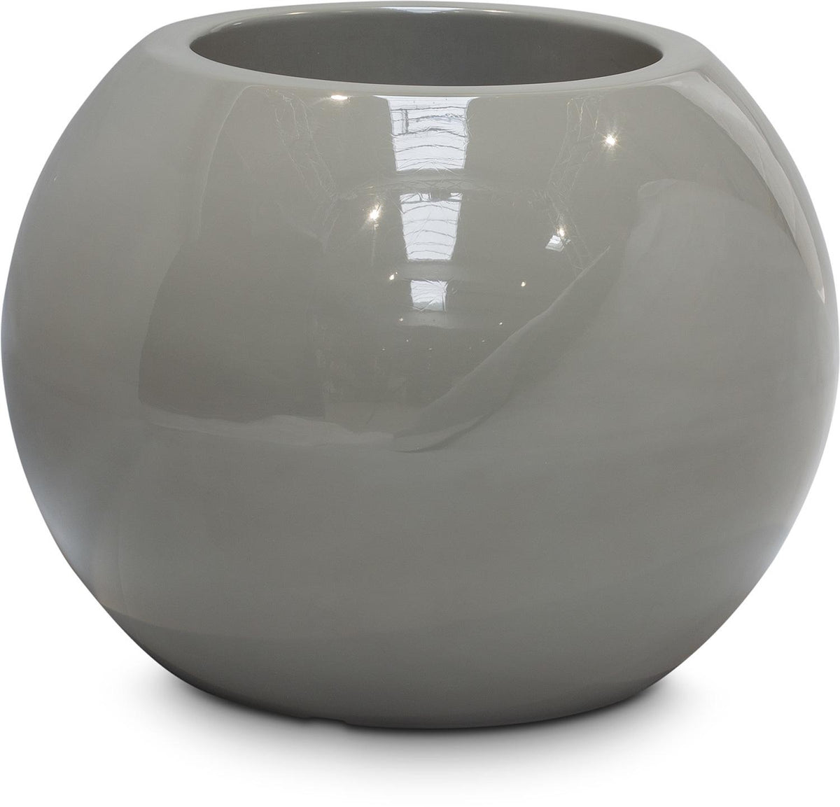PREMIUM GLOBE planter, 60/45 cm, quartz grey – Kingplanters