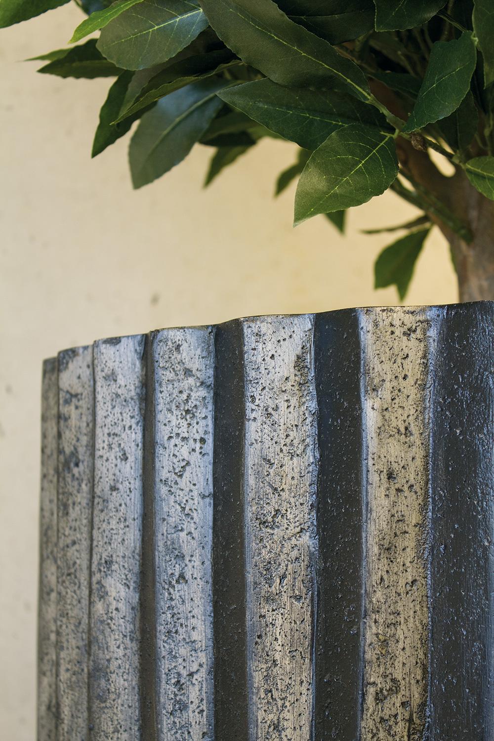 SAHARA plantekasse, 50/100 cm, sorte striper