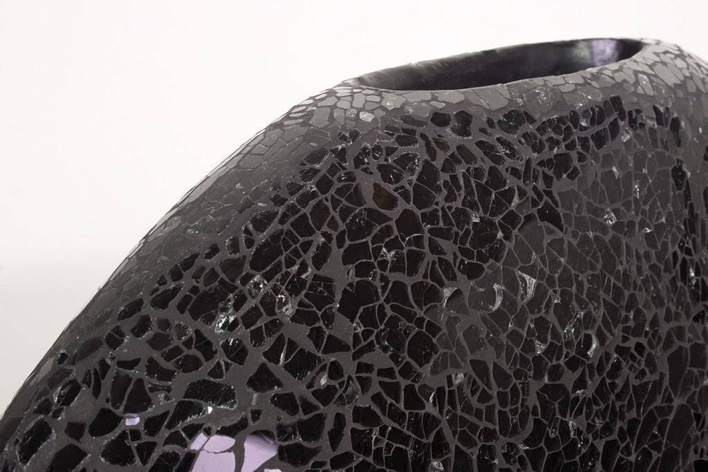 ONE MOON vas, 70x17/66 cm, svart