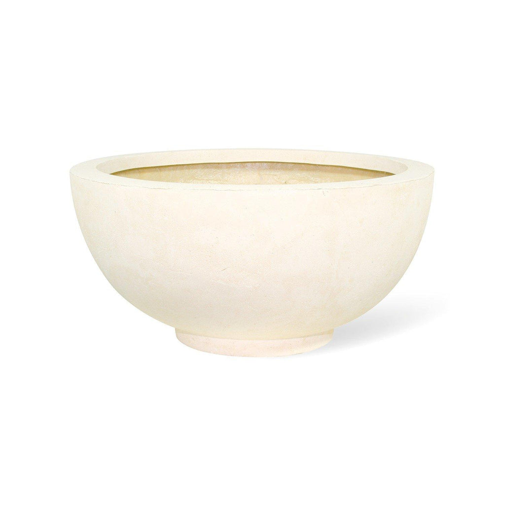 POLYSTONE EGO PLUS Pflanzschale, 70/32 cm, creme