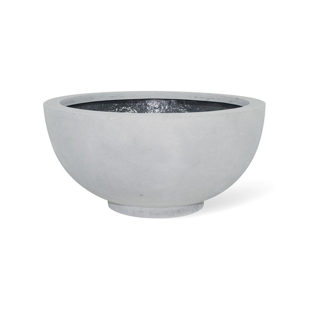 POLYSTONE EGO PLUS planting bowl, 70/32 cm, grey