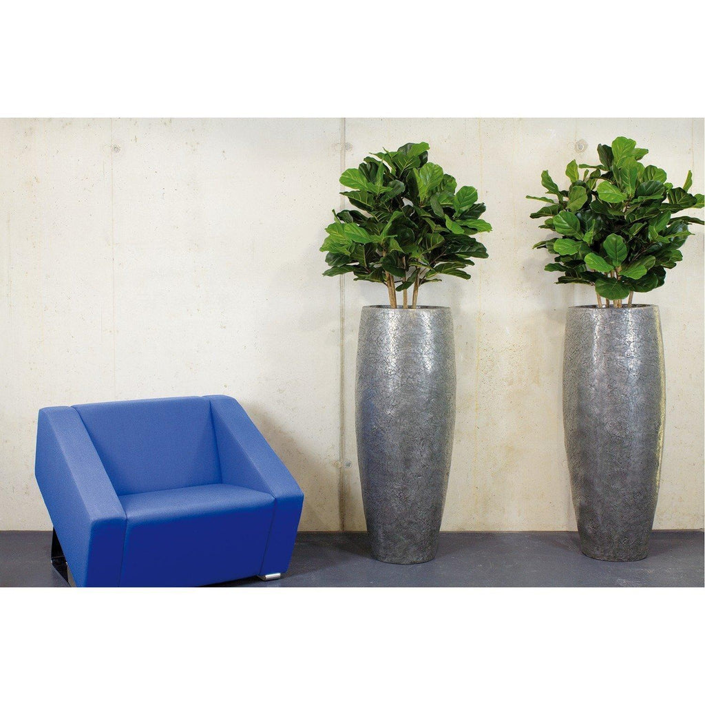 CRACKLE plantering, 50/120 cm, aluminium