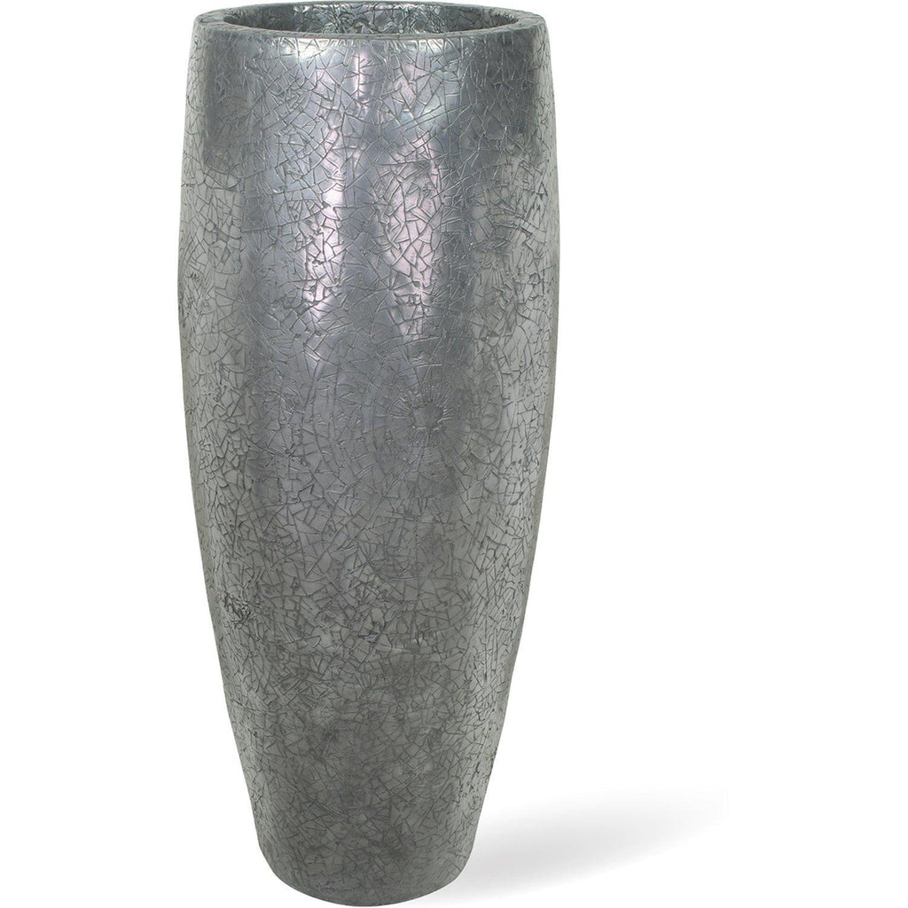 CRACKLE planter, 50/120 cm, aluminium