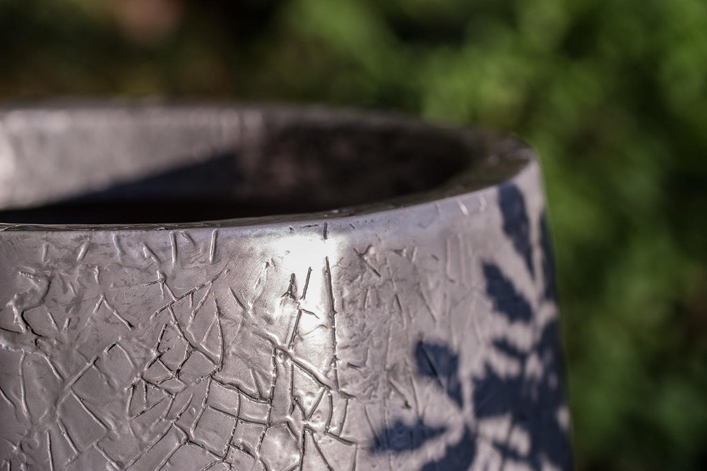 CRACKLE plantering, 50/120 cm, aluminium