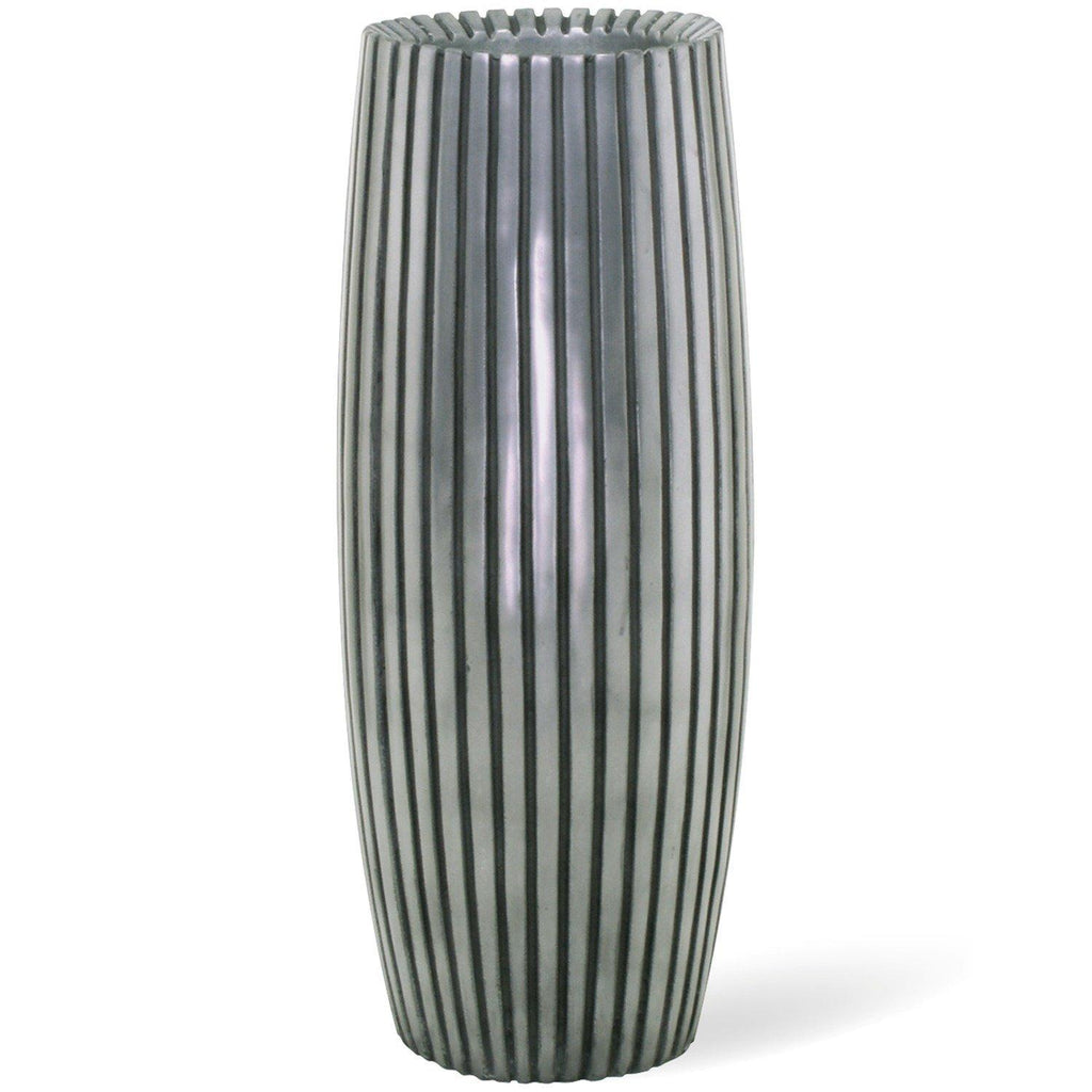 LINES vase, 20/50 cm, aluminium