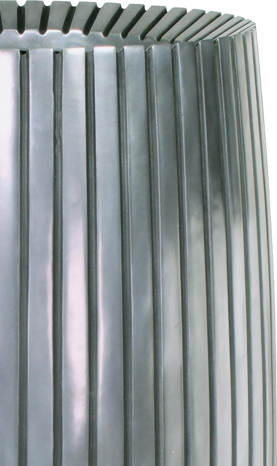 LINES Vase, 24/80 cm, Aluminium