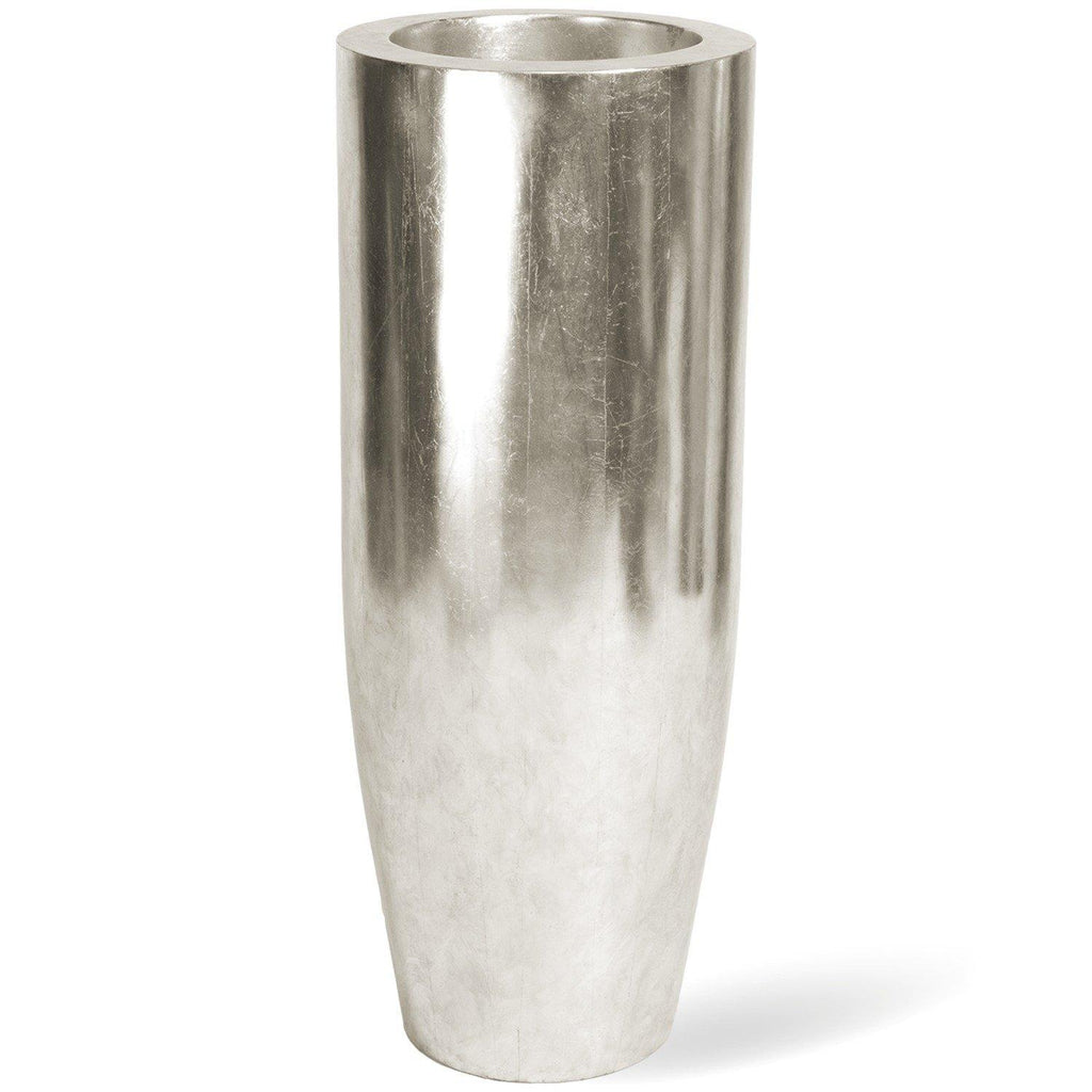 PANDORA planter, 35/90 cm, silver leaf