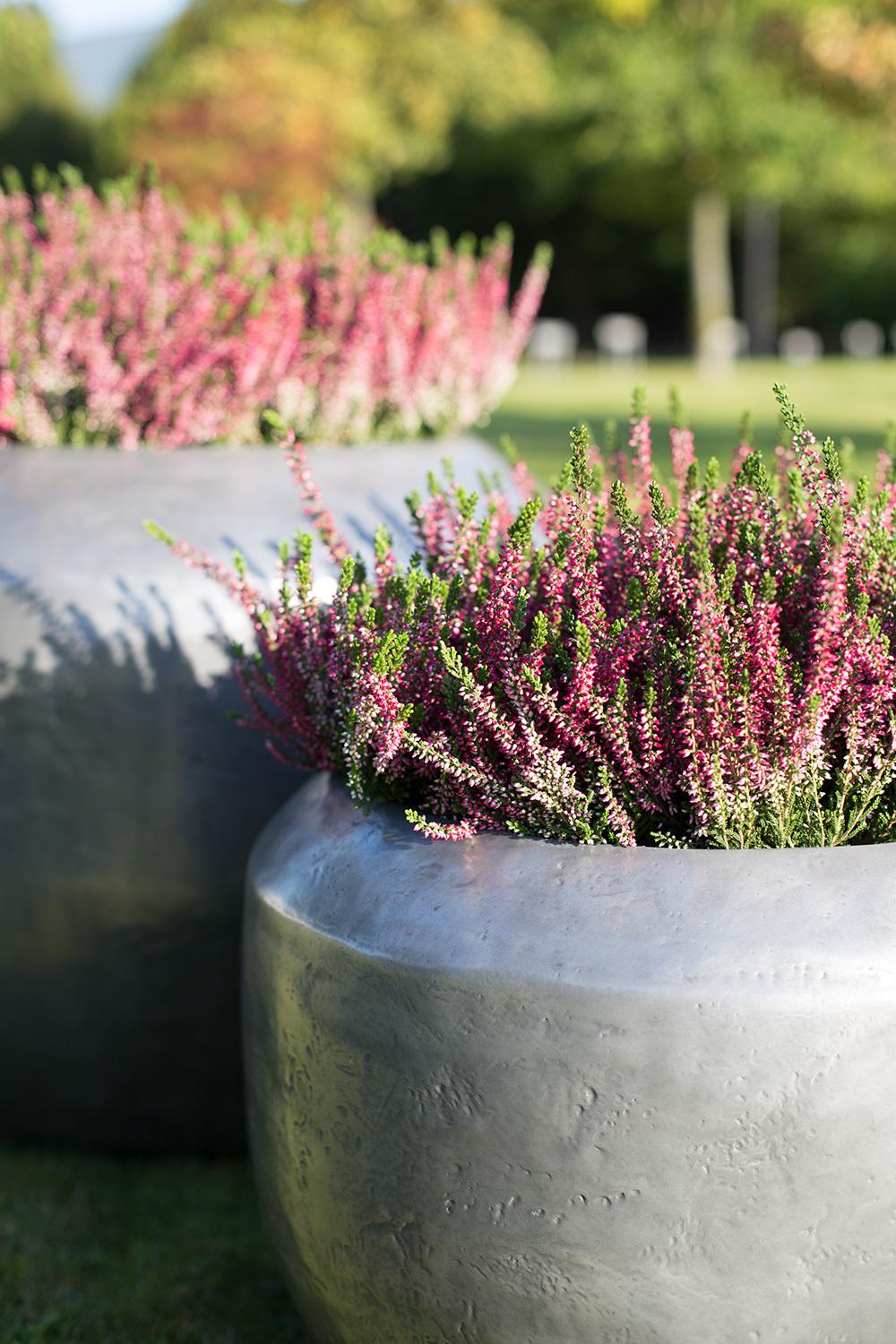 LOFT planter, 50/40 cm, aluminium