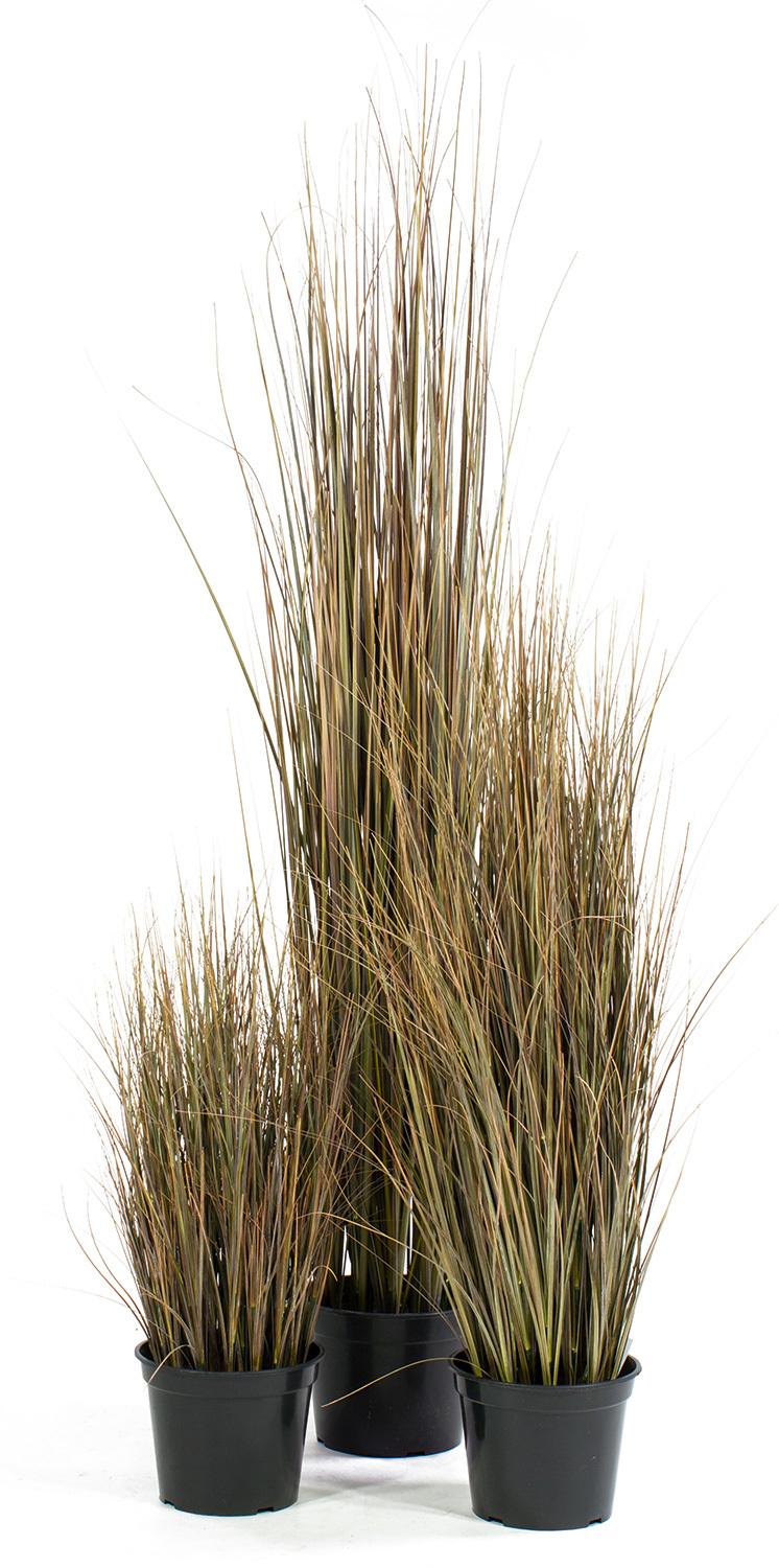 ONION GRASS artificial plant, 91 cm, red/green