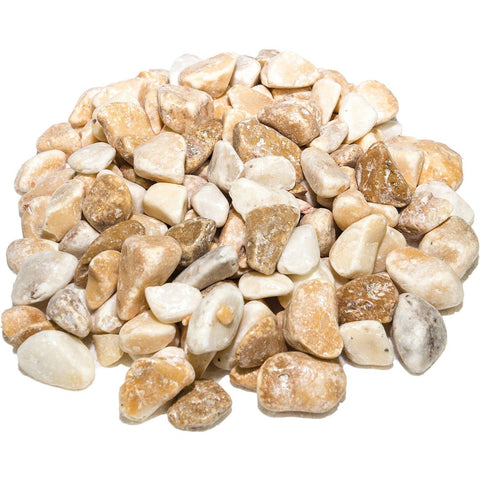 ROCKS natursten, 0,7-1,5 cm, natur, 25 kg