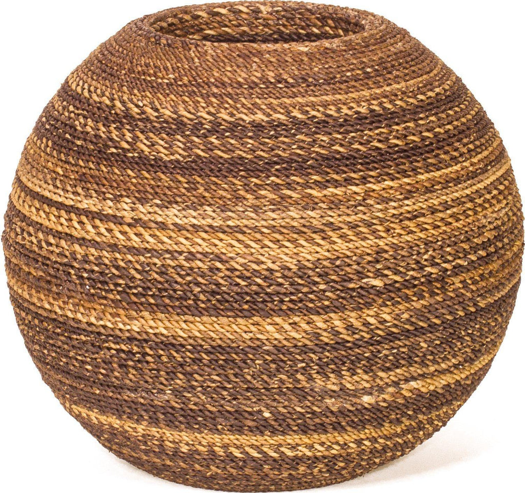 BEACH table top planter, 50/40 cm, natural weave