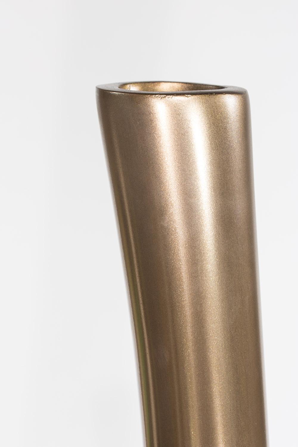 GLORY floor vase 180 cm, bronze