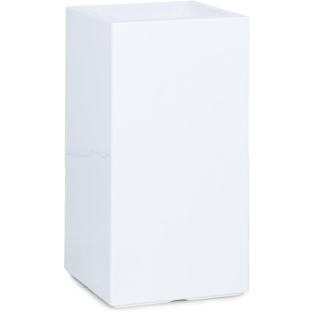 PREMIUM CLASSIC Pflanzsäule, 42x42/75 cm, weiß