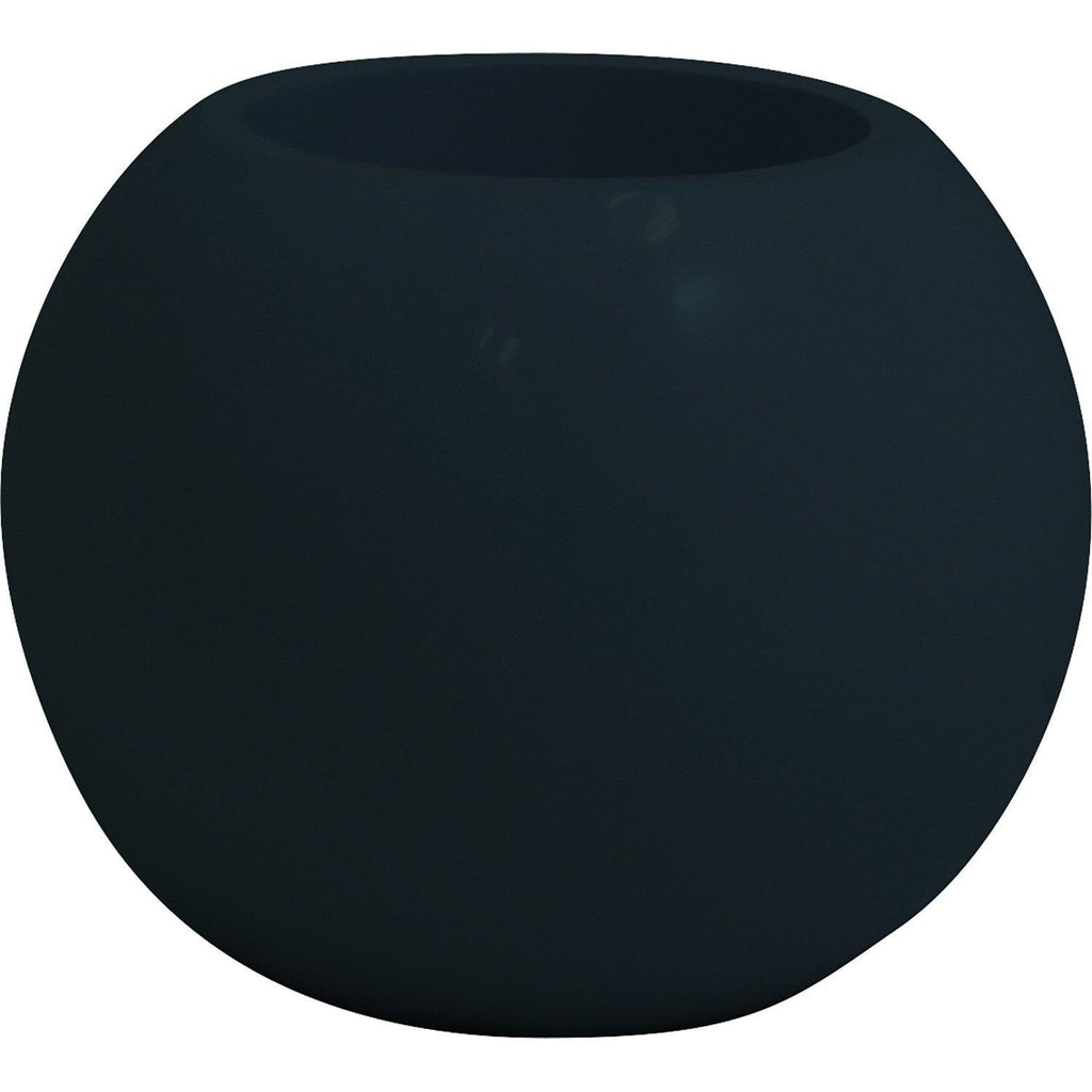 PREMIUM GLOBE planter, 40/32 cm, anthracite grey