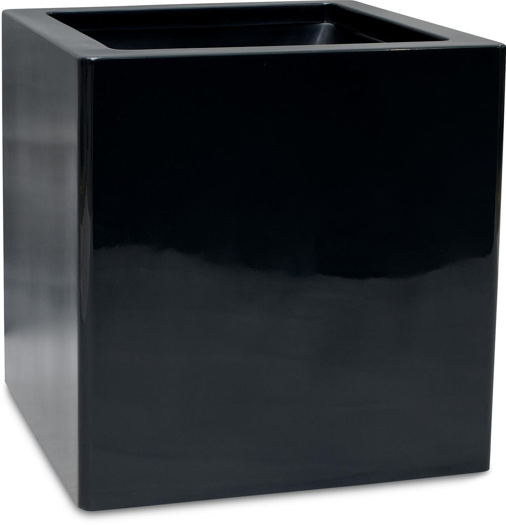 PREMIUM CUBUS planter, 60x60/60 cm, black