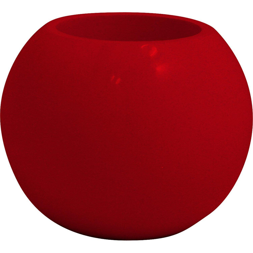 PREMIUM GLOBE Pflanzkübel, 40/32 cm, rubinrot