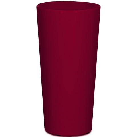 PREMIUM CLASSIC conical planter, 42/75 cm, ruby red