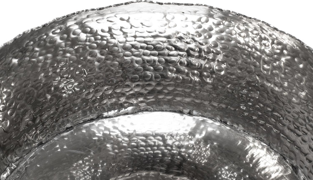Schale HOOP, 52/14 cm, Aluminium poliert
