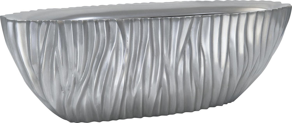 RIVER bordplateplanter, 70x25/25 cm, aluminium