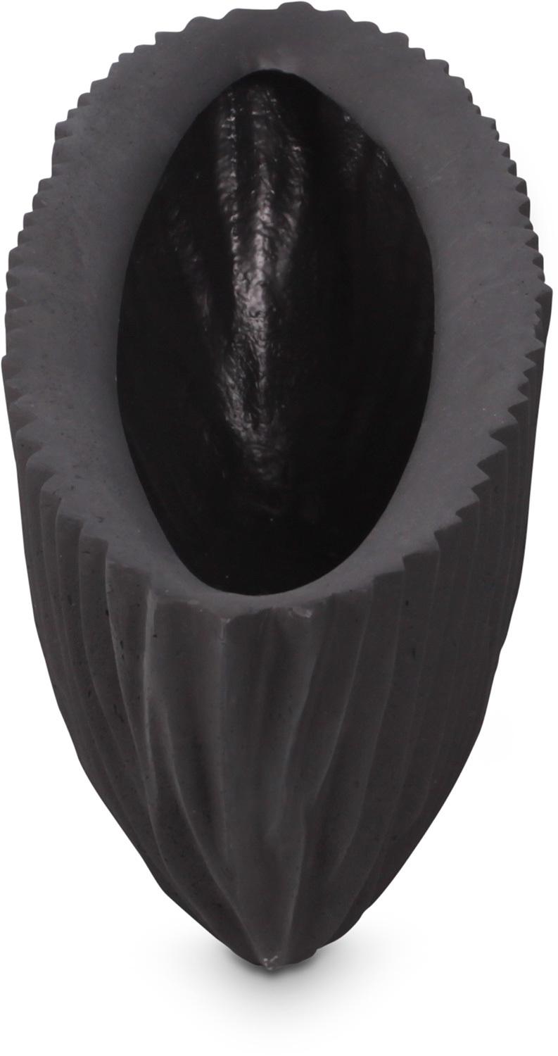 Fioriera da tavolo RIVER, 70x25/25 cm, nera
