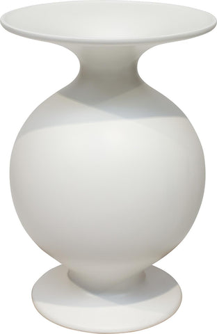 Vase SHAPE, 37/53 cm, weiß matt