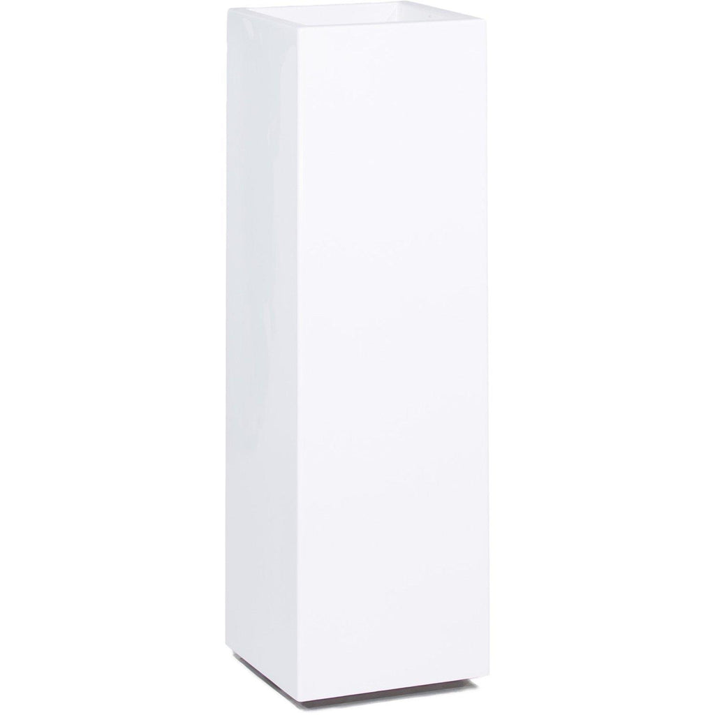 PREMIUM TOWER planting column, 40x40/120 cm, white