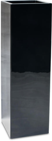 PREMIUM TOWER planting column, 40x40/120 cm, black