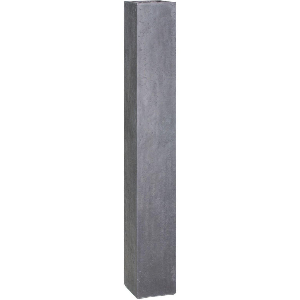 DIVISION PLUS planting column, 23x23/160 cm, anthracite