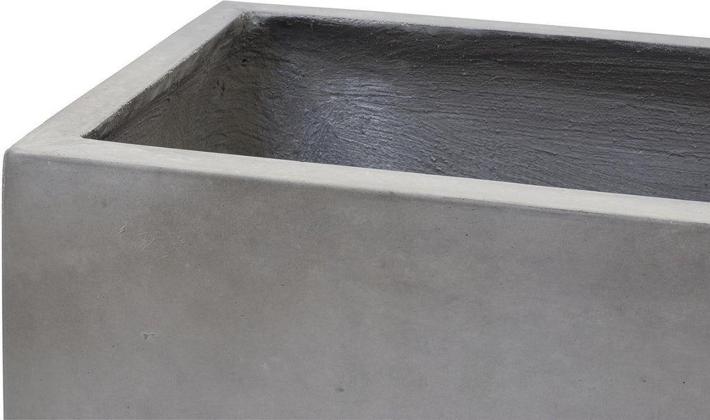 DIVISION PLUS room divider, 100x35/60 cm, natural-concrete