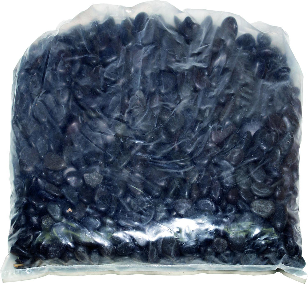 ROCKS flodsten, 2-4 cm, svart, 5 kg