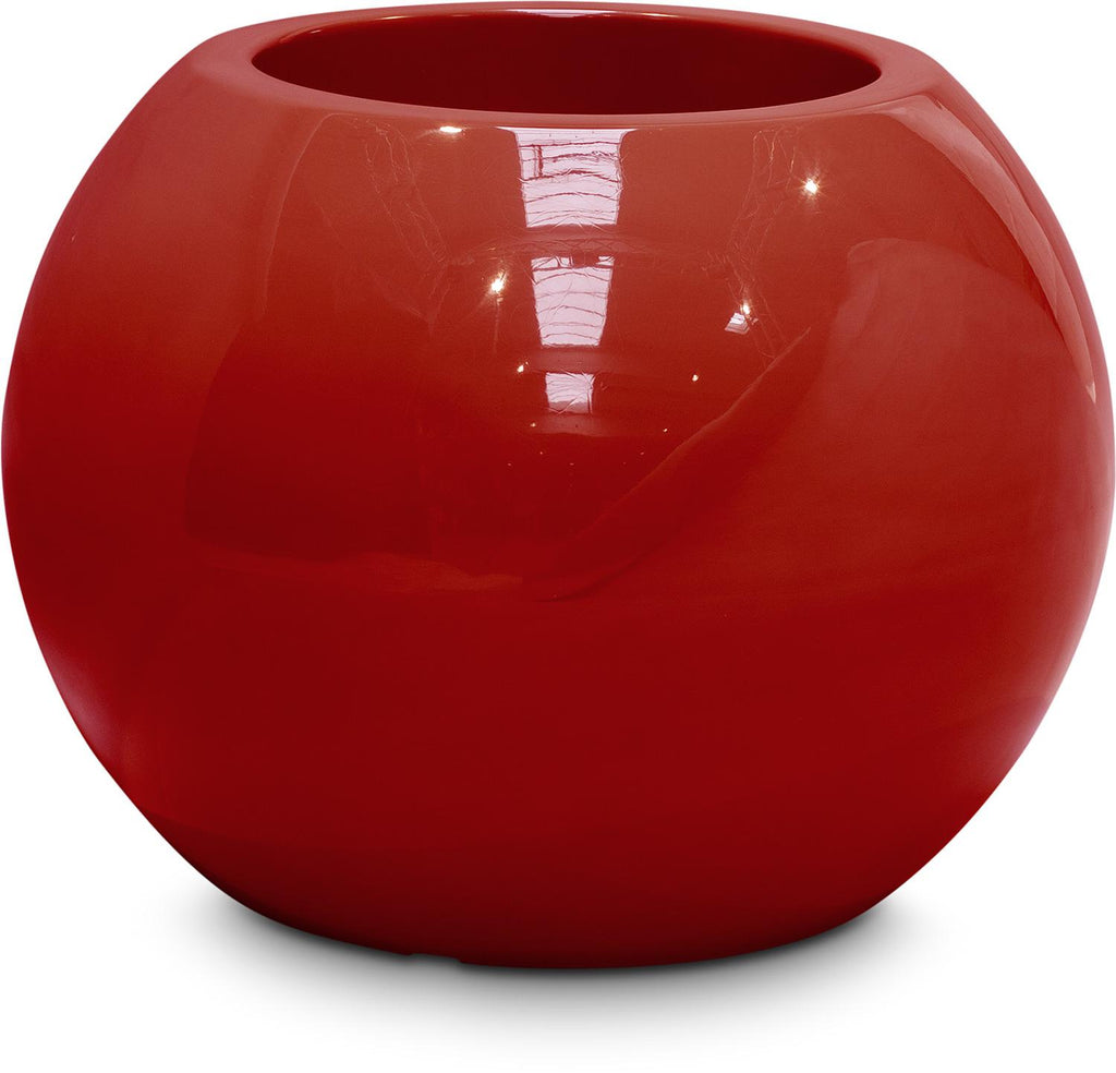 PREMIUM GLOBE Pflanzkübel, 60/45 cm, rubinrot