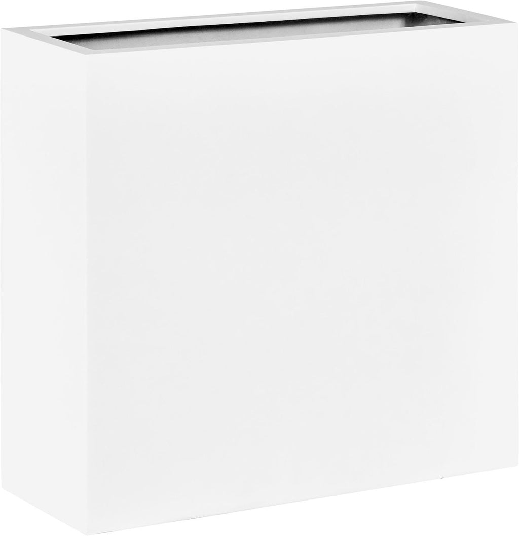 Divisorio TRIBECA SOLID, 69x26/64 cm, bianco opaco