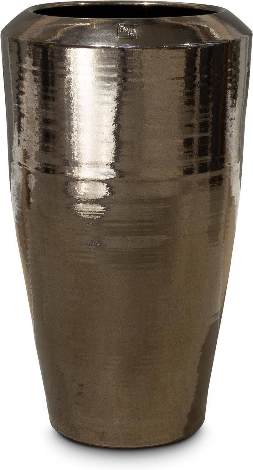 PADU Pflanzgefäß, 43/70 cm, Antikgold