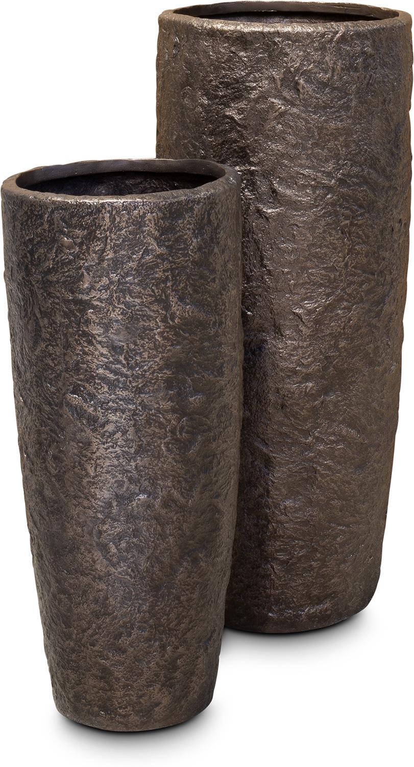 ROCKY plantekasse, 35/79 cm, bronze