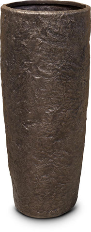 ROCKY Pflanzgefäß, 35/79 cm, Bronze