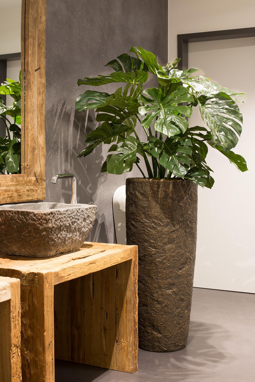 ROCKY plantekasse, 43/100 cm, bronse