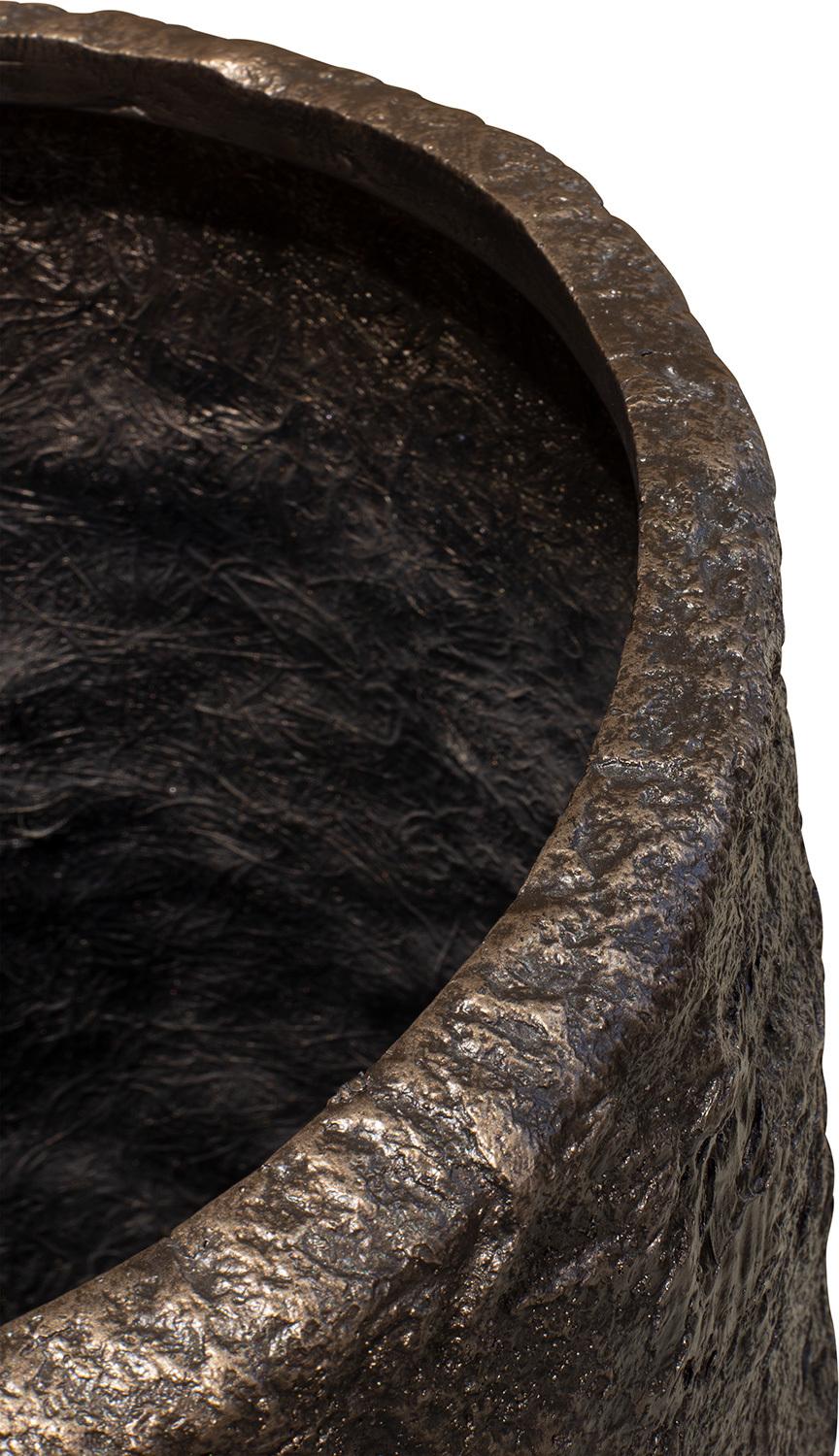 ROCKY plantekasse, 43/100 cm, bronse