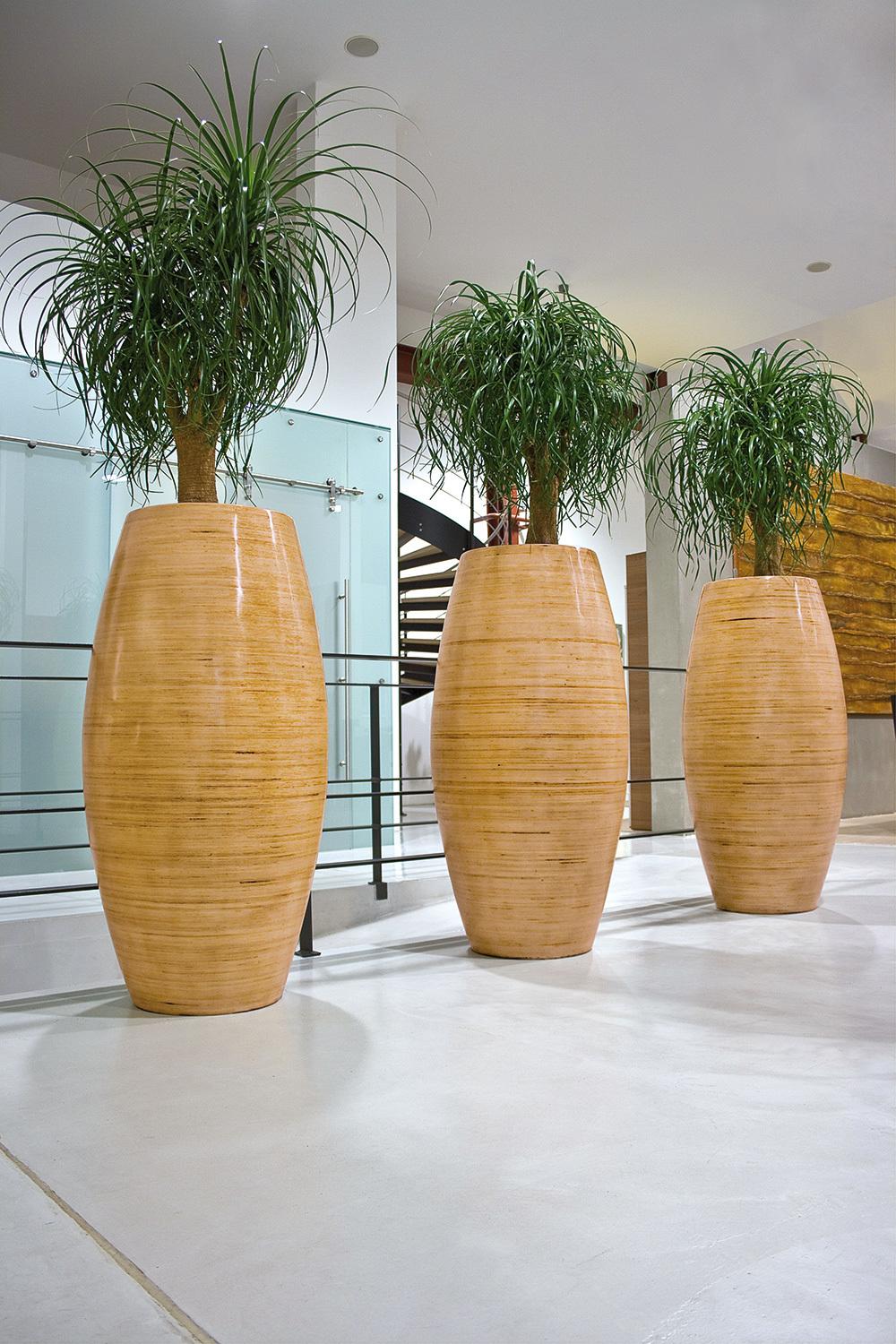 NATURA MAGELLAN planter, 49/100 cm, wicker