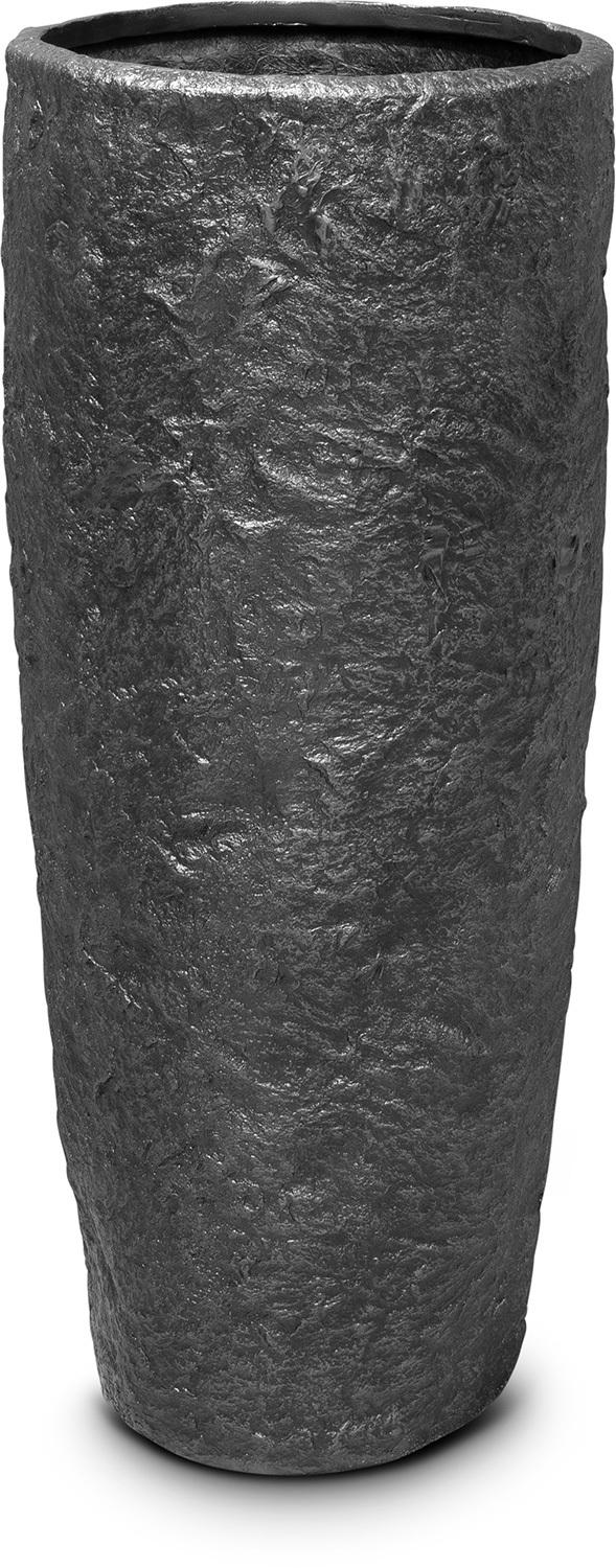 ROCKY planter 35/79 Black granite