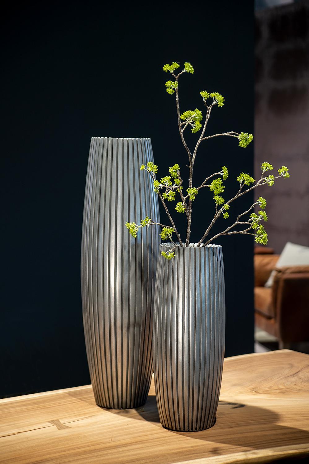 LINES Vase, 20/50 cm, Aluminium